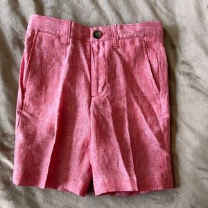 J Crew boys Ludlow linen short